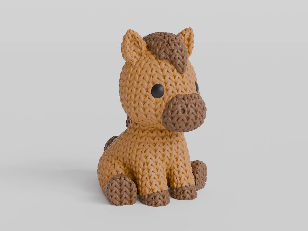 GESTRICKTES PFERD