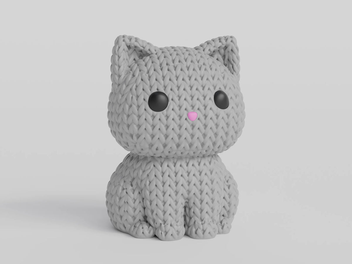 GESTRICKTE KATZE