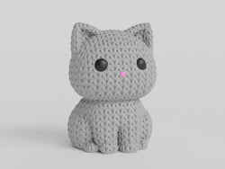 GESTRICKTE KATZE