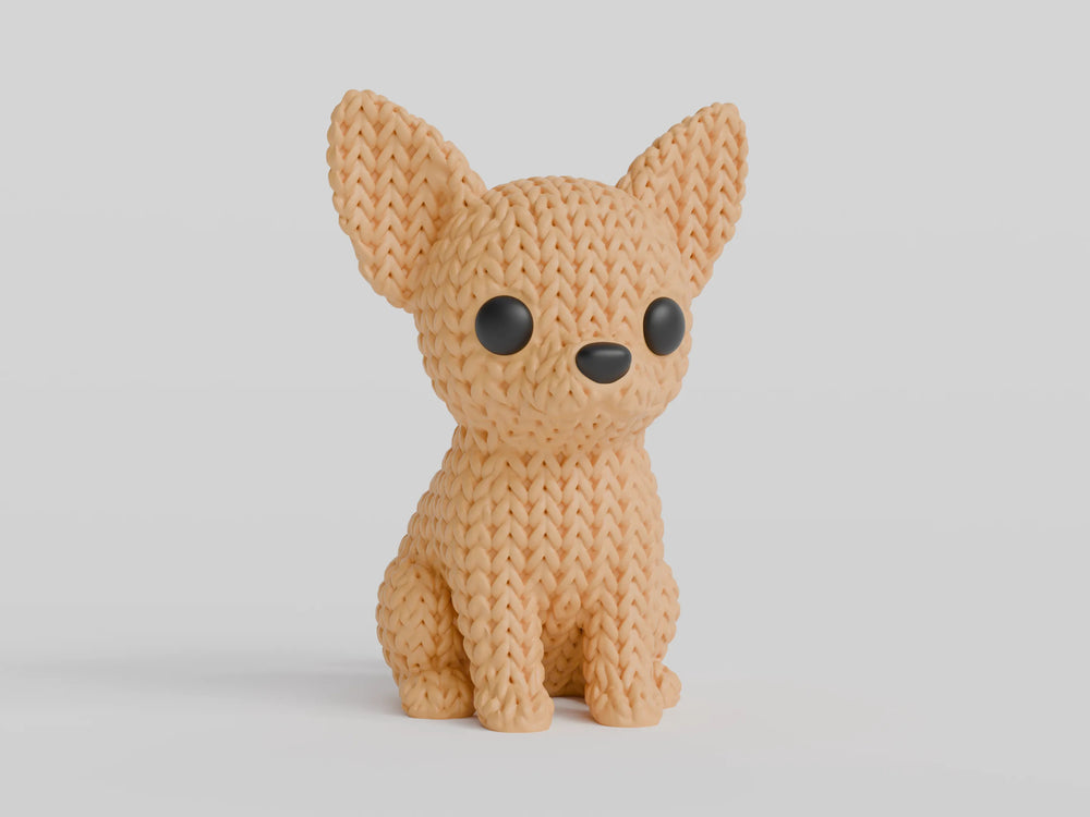 GESTRICKTER CHIHUAHUA HUND