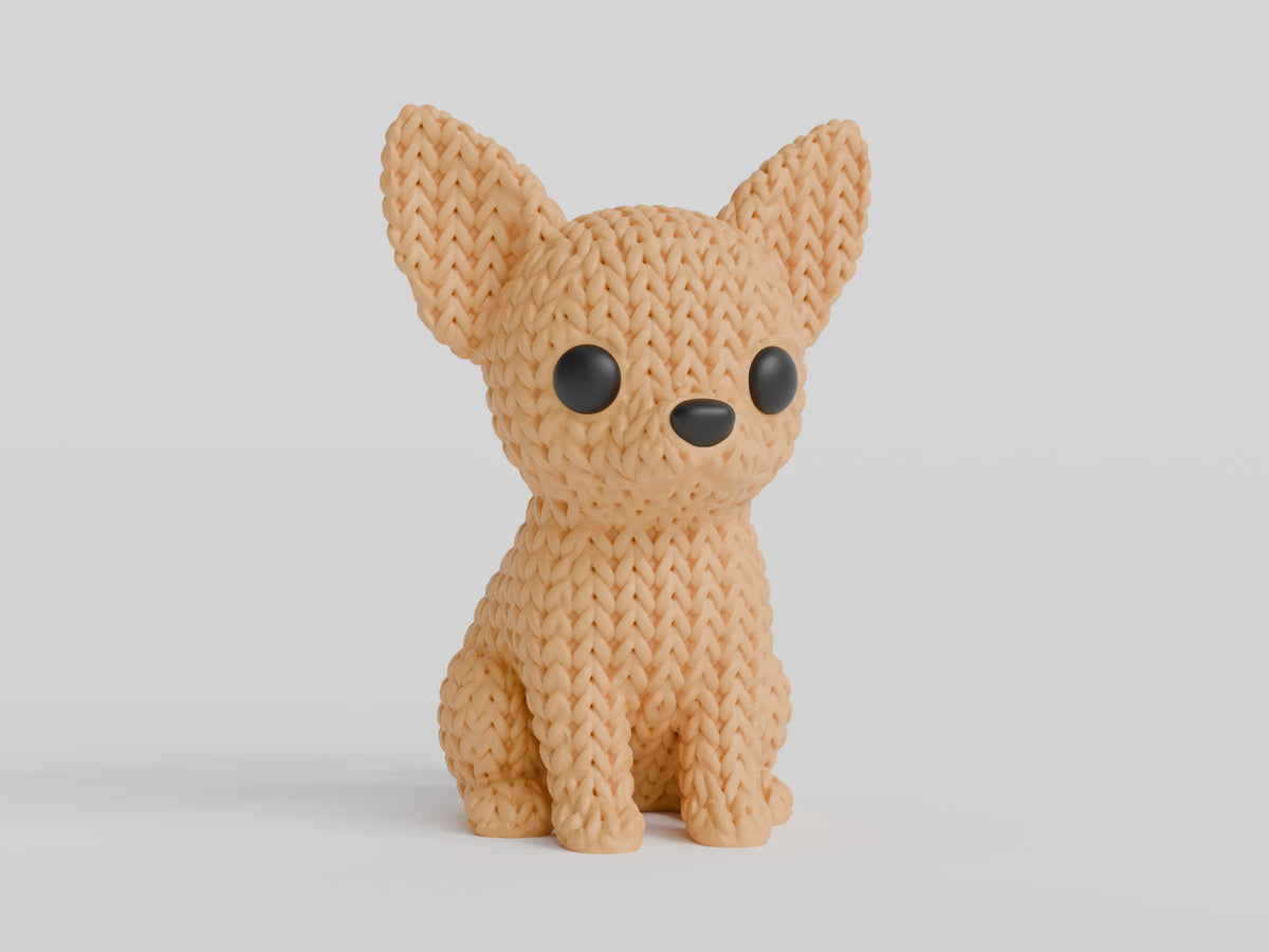GESTRICKTER CHIHUAHUA HUND