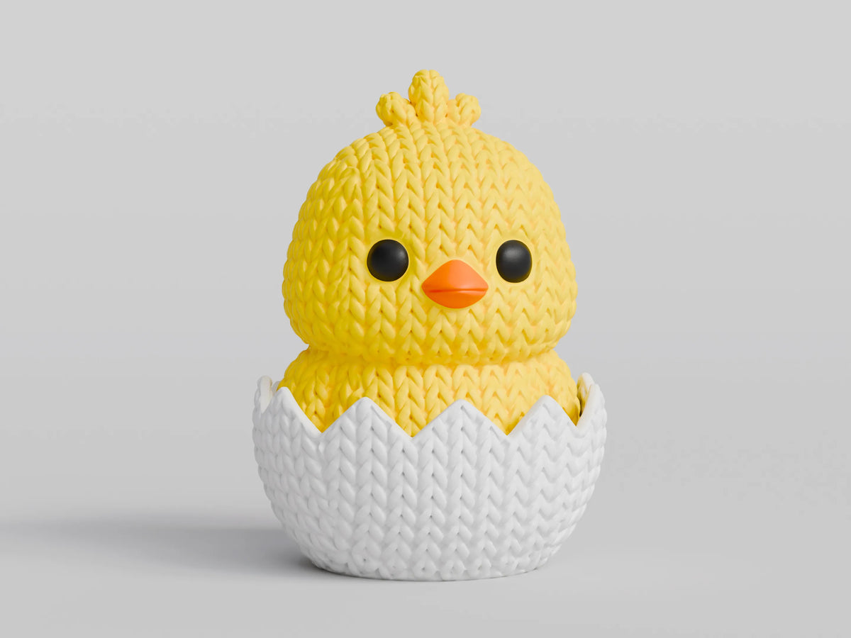 GESTRICKTES SCHLÜPFENDES KÜKEN - OSTERN