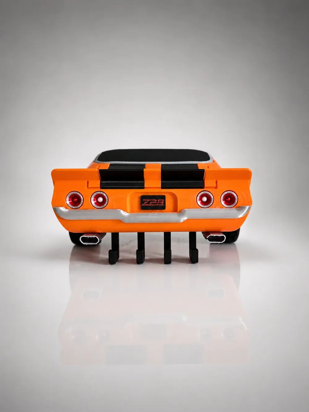 Chevrolet Camaro Z28 1972 Schlüsselhalter – 3D-Druck-Zauber