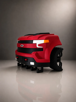 Chevrolet Silverado Schlüsselhalter – 3D-Druck-Zauber