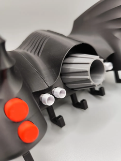 Cartoon-Film Batmobil Schlüsselhalter – 3D-Druck-Zauber