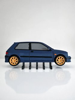 Renault Clio Williams Schlüsselhalter – 3D-Druck-Zauber