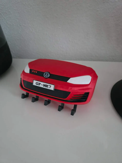 Volkswagen Golf MK7 Schlüsselhalter – 3D-Druck-Zauber