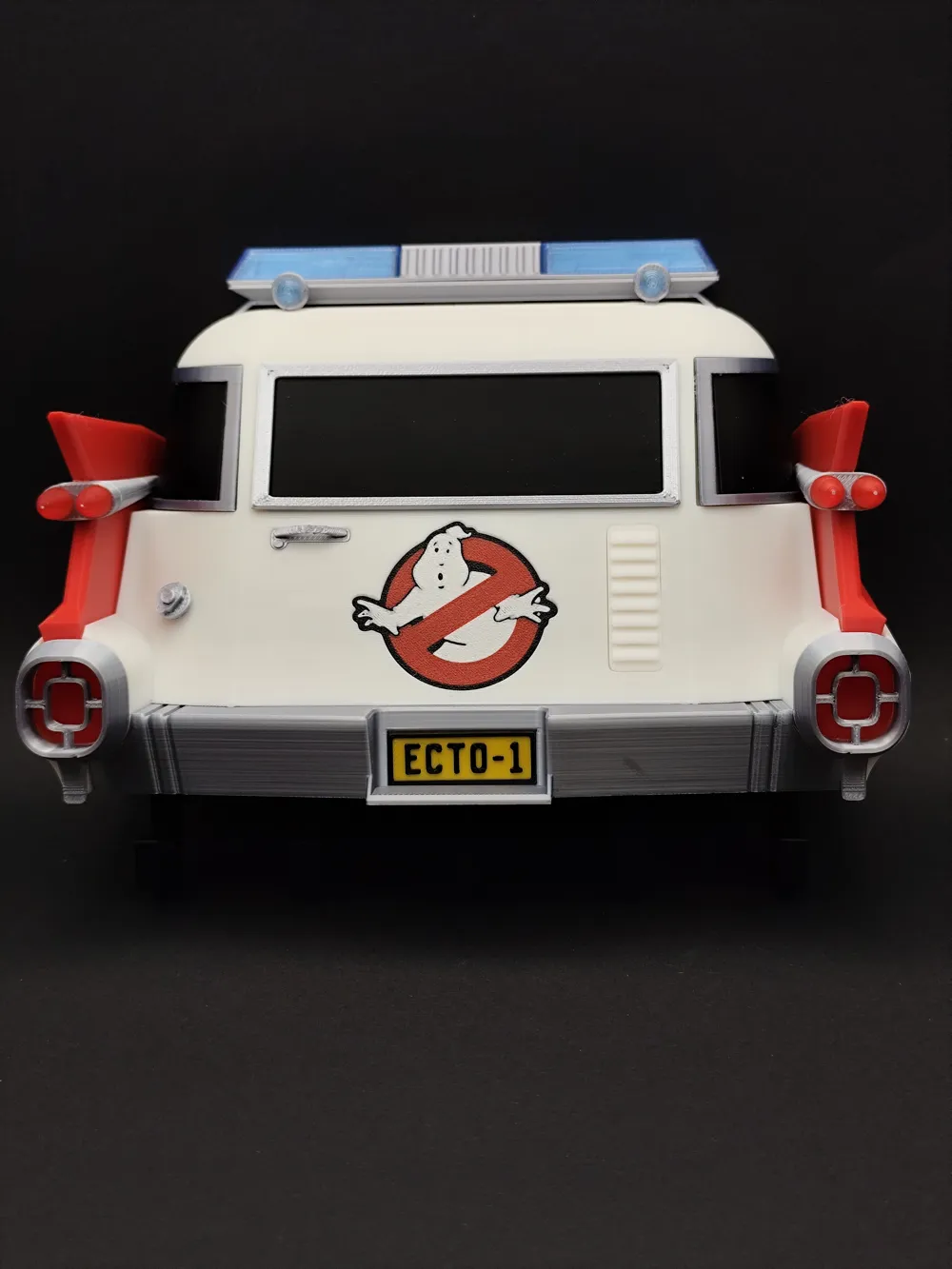 Cartoon-Film ECTO-1 Schlüsselhalter – Für echte Ghostbusters-Fans – 3D-Druck-Zauber