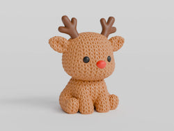GESTRICKTES RENTIER - WEIHNACHTEN