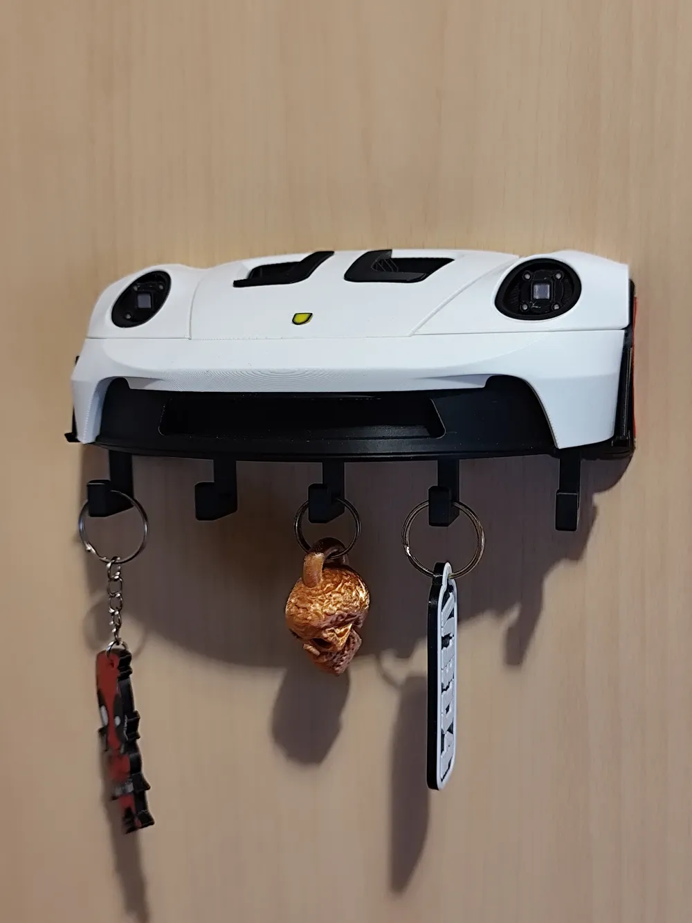 Porsche 911 GT3 RS Schlüsselhalter – 3D-Druck-Zauber