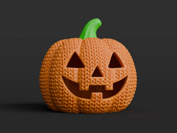 GESTRICKTER KÜRBIS-JACK-O-LANTERN - HALLOWEEN – KOSTENLOSES 3D-DRUCKMODELL – MAKERWORLD