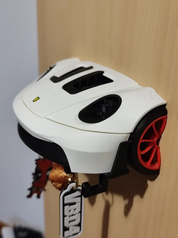 Porsche 911 GT3 RS Schlüsselhalter – 3D-Druck-Zauber