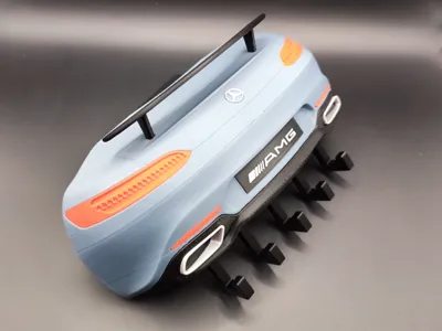 Porsche 911 Turbo Seite Schlüsselhalter