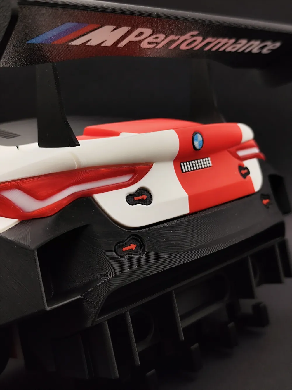 BMW M4 GT3 Schlüsselhalter – 3D-Druck-Zauber