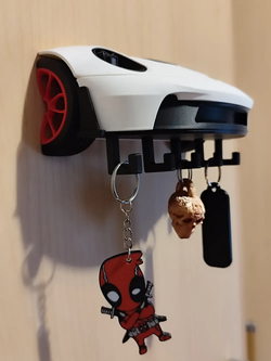 Porsche 911 GT3 RS Schlüsselhalter – 3D-Druck-Zauber