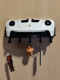 Porsche 911 GT3 RS Schlüsselhalter – 3D-Druck-Zauber