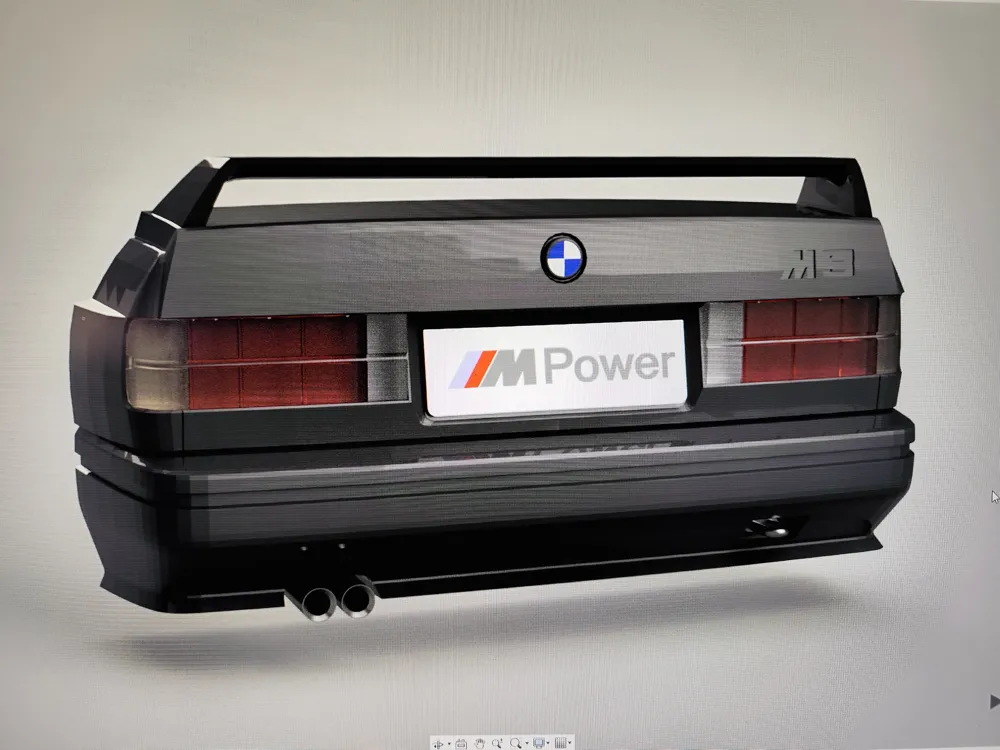 BMW E30 M3 Schlüsselhalter – 3D-Druck-Zauber