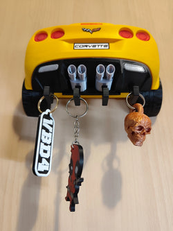 Chevrolet Corvette C6 Schlüsselhalter – 3D-Druck-Zauber