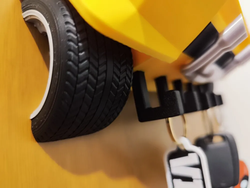 Lamborghini Countach Schlüsselhalter – 3D-Druck-Zauber