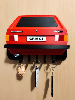 Volkswagen Golf MK1 Schlüsselhalter – 3D-Druck-Zauber