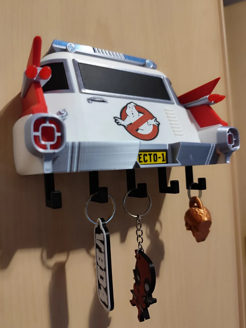 Cartoon-Film ECTO-1 Schlüsselhalter – Für echte Ghostbusters-Fans