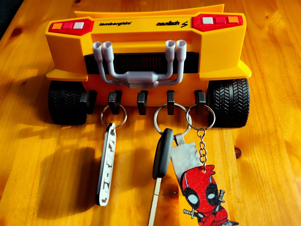 Lamborghini Countach Schlüsselhalter