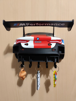 BMW M4 GT3 Schlüsselhalter – 3D-Druck-Zauber