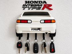 Honda Integra Type R Schlüsselhalter – Auto-Schlüsselhalter aus 3D-Druck – Produktbild 1