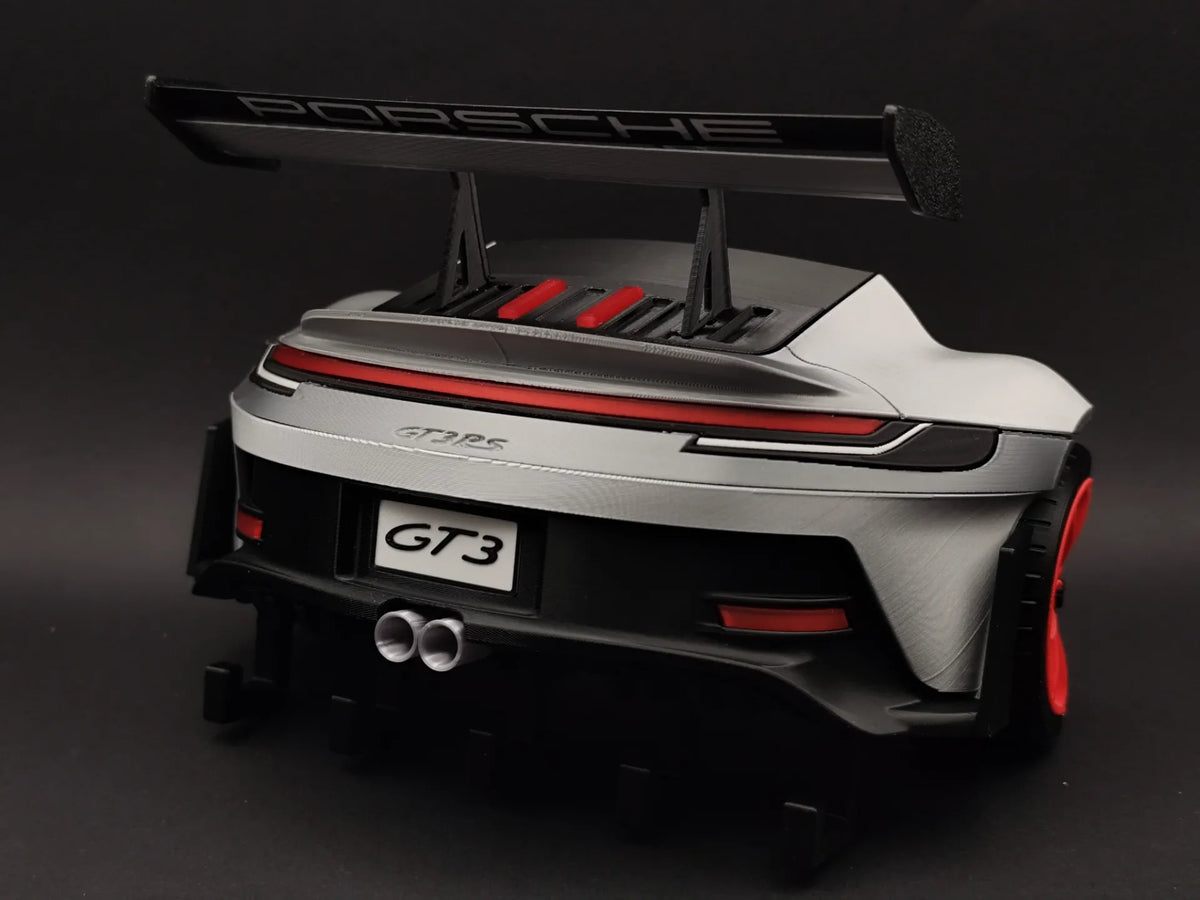 Porsche 911 GT3 RS Schlüsselhalter – 3D-Druck-Zauber
