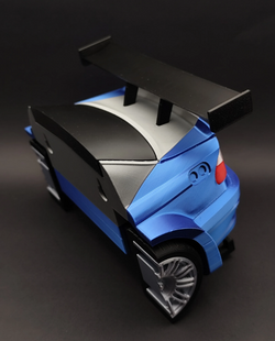 BMW E46 M3 GTR Schlüsselhalter – 3D-Druck-Zauber