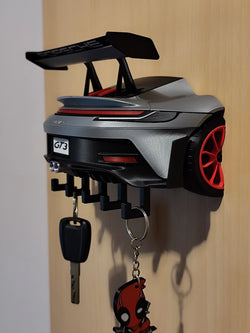 Porsche 911 GT3 RS Schlüsselhalter – 3D-Druck-Zauber