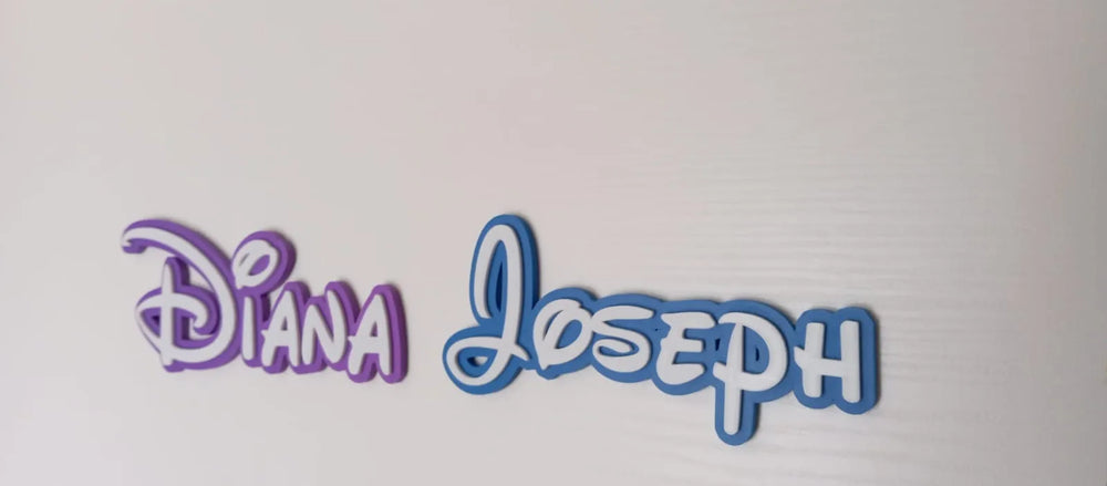 Disney Namensschild