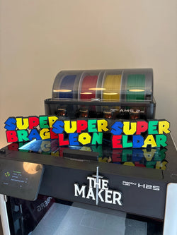 Super Mario Namensschild – 3D-Druck-Zauber