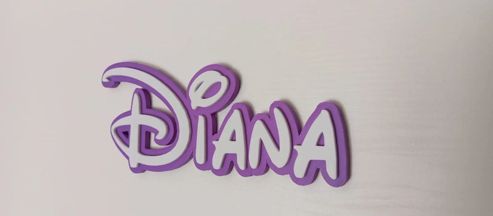 Disney Namensschild