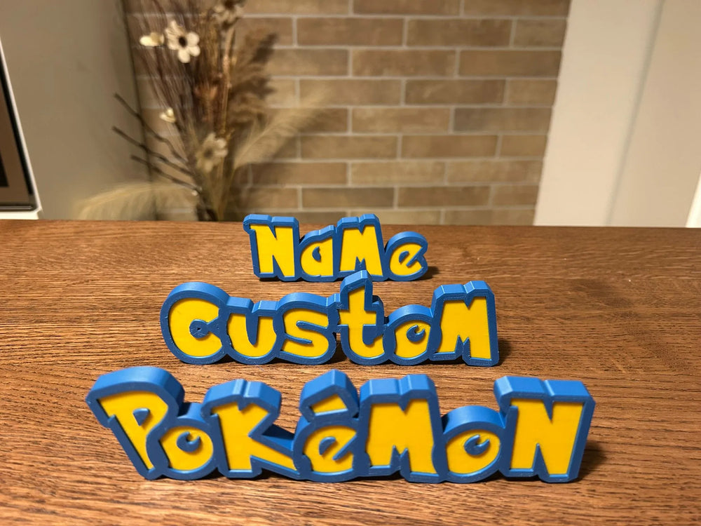 Pokémon Namensschild